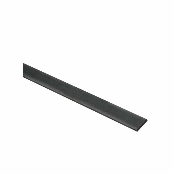 National & Spectrum 1 x 36 in. Plain Steel Solid Flat 110223